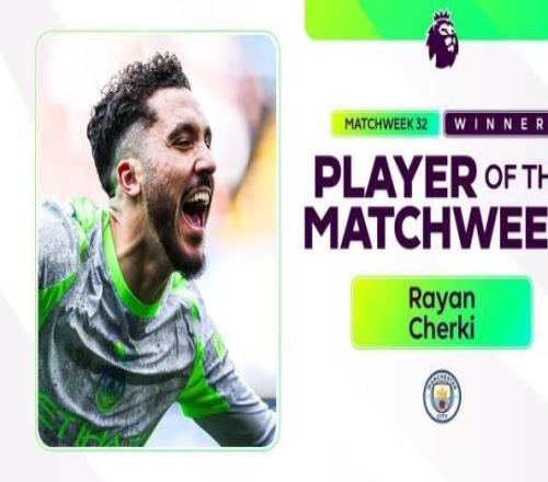 助攻梅開(kāi)二度助曼城勝切爾西，謝爾基當(dāng)選英超第32輪最佳球員