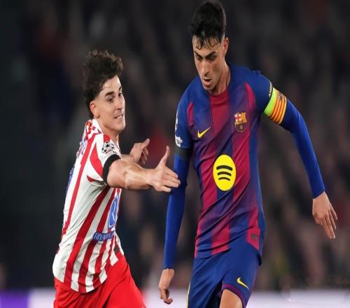 一场12！欧冠疯狂夜，10人巴萨赢球遗憾出局，马竞率先晋级四强