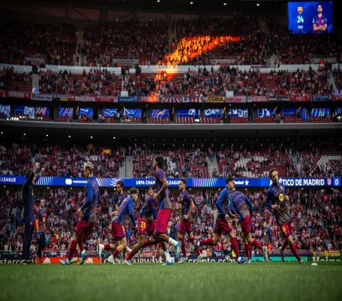 平均年齡24歲347天，巴薩排出隊史歐冠淘汰賽最年輕首發(fā)陣容