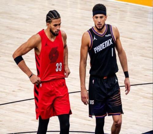 開拓者逆轉(zhuǎn)！阿夫迪亞41+12狄龍6犯，格林35+5犯錯(cuò)，布克毫無借口