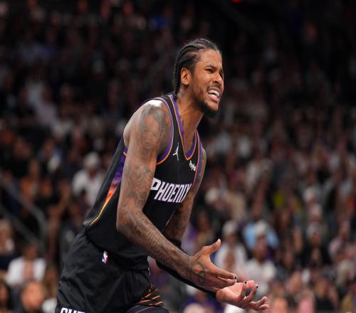 杰倫格林丟絕殺，太陽(yáng)憾負(fù)不怪他！攜手狄龍轟55分難救布克被完爆