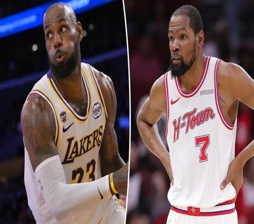 湖人殘陣打火箭：老詹杜蘭特的黃昏對(duì)決