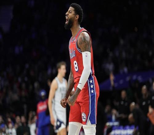 乔治11+4！76人5955魔术，看数据：他就是头号功臣！