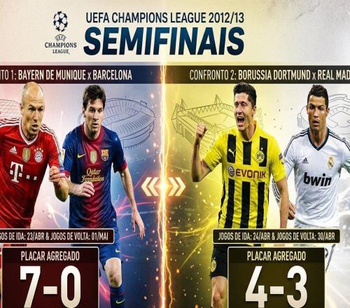 2013年歐冠：德國人把西甲雙雄打包送回家