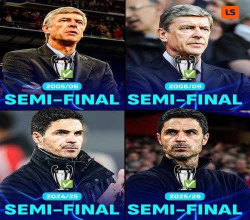 阿森納4次歐冠四強(qiáng)，哪次最意外