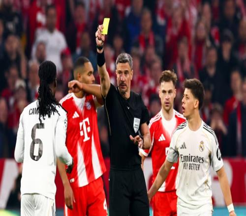 卡馬文加爭議紅牌毀掉一場經典比賽，裁判判罰引發(fā)眾怒