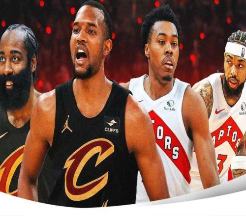 詹姆斯哈登、莫布里和騎士隊(duì)全力備戰(zhàn)，與猛龍隊(duì)季后賽首輪