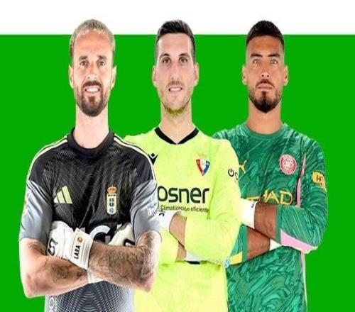 西甲月最佳撲救候選：埃斯坎德爾、塞爾希奧埃雷拉、加薩尼加