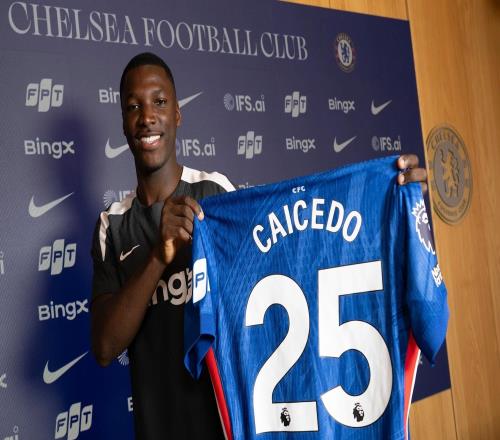 官方：切爾西與凱塞多漲薪續(xù)約至2033年