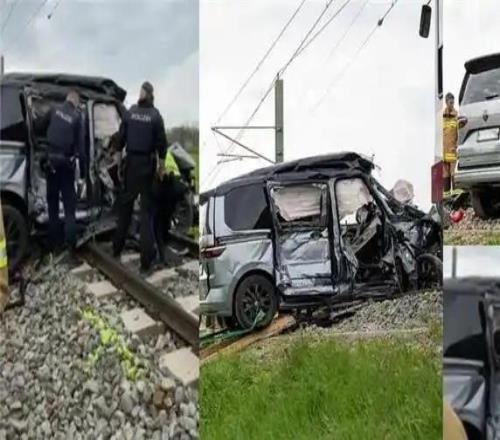曼寧格駕車與火車相撞，不幸身亡