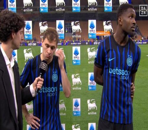 巴雷拉：我想把進球獻給加圖索，他是我遇到的最友善的人之一