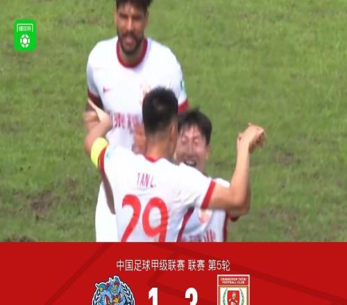 亞泰31客勝佛山斬獲3連勝，譚龍、卡米洛破門，李博文烏龍