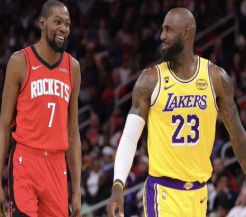 火箭VS湖人傷情報告出爐，杜蘭特右膝挫傷，NBA大小王刷新紀錄