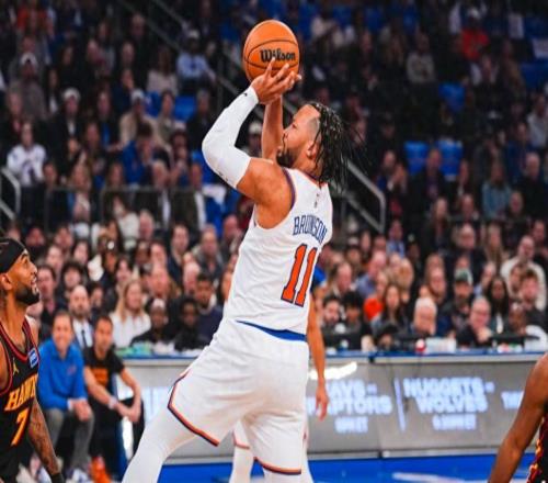 尼克斯擒老鷹10開(kāi)門(mén)紅！布倫森28+5+7新鷹王迷失沃克17中6啞火