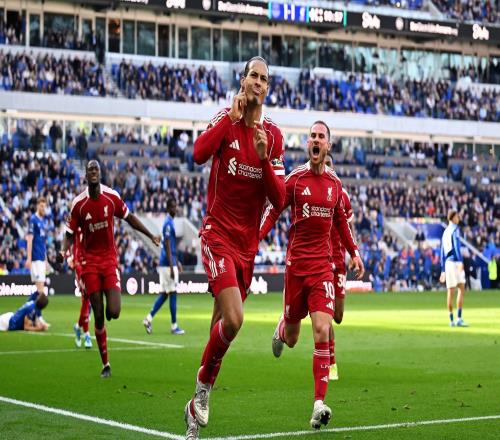 歐冠資格穩(wěn)了利物浦領(lǐng)先第6名切爾西的分差已拉大到7分