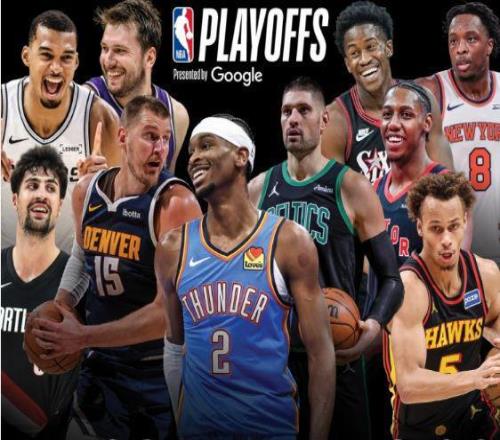 NBA官方：68名国际球员战季后赛追平历史纪录中国杨瀚森李凯尔