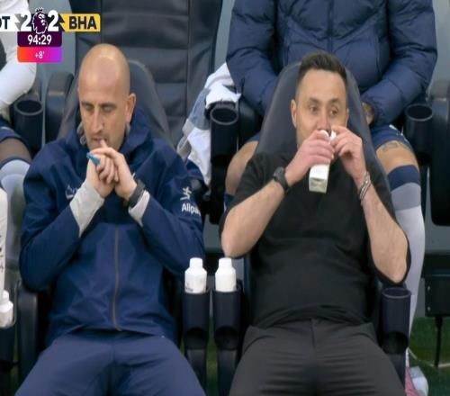 兩度領(lǐng)先兩度被扳平，熱刺首次頂級(jí)聯(lián)賽對(duì)布萊頓連續(xù)4場(chǎng)不勝