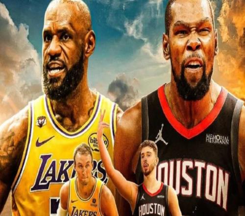 湖人新三巨頭誕生，拿下季后賽開門紅！火箭太依賴杜蘭特