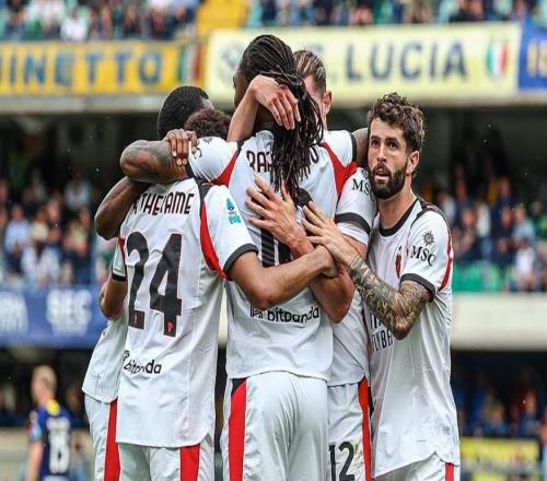 米蘭本賽季意甲第8次10取勝，同期五大聯(lián)賽最多