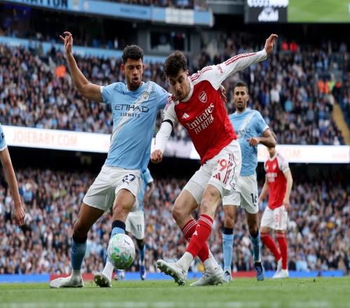 英超天王山之戰(zhàn)，阿森納不敵曼城兩連敗，爭冠大好形勢不復(fù)存在