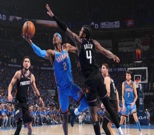 亞歷山大25+7布克23+6雷霆主場(chǎng)大勝太陽