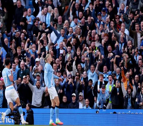 21，英超爭冠形勢逆轉！哈蘭德制勝曼城贏下天王山阿森納危矣