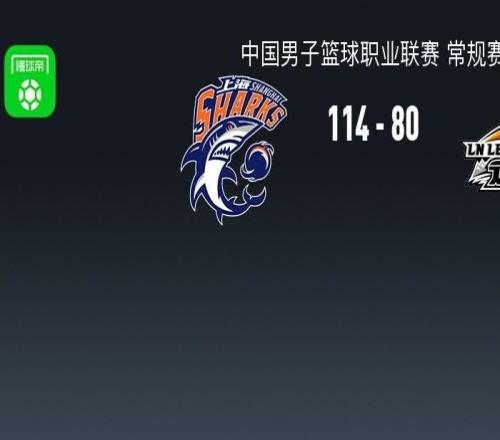 CBA戰(zhàn)報(bào)：上海11480狂勝遼寧取CBA22連勝，凱爾弗格32+2+7