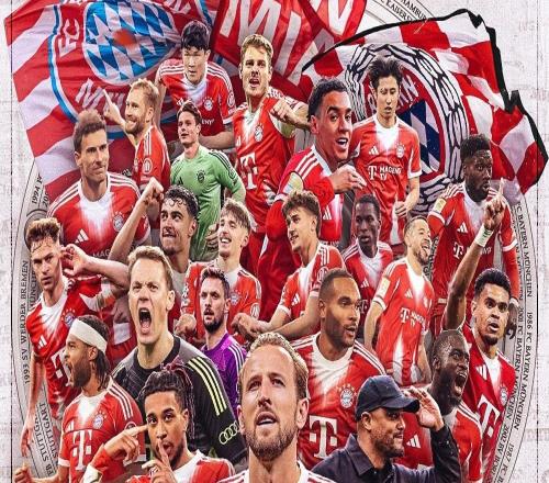 南部超仁！拜仁提前四輪衛(wèi)冕德甲冠軍，將沖擊第3次三冠王