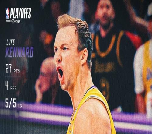 一戰(zhàn)造10紀(jì)錄比肩霍里！肯納德3分歷史最準(zhǔn)雷迪克：他侵略性十足