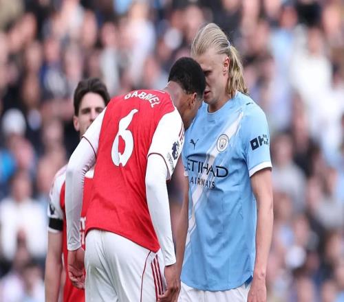 前英超裁判：加布里埃爾得感謝哈蘭德，后者順勢倒下就是紅牌