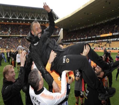 西漢姆聯(lián)00水晶宮送狼隊降級，此前正是努諾帶狼隊升入英超