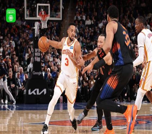 老鷹107106險(xiǎn)勝尼克斯11追平，麥科勒姆32分，布倫森29+7