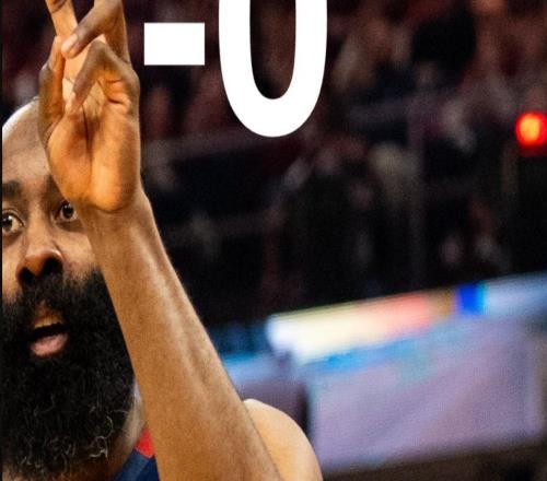 哈登霸氣比2被贊超巨！出戰(zhàn)21勝7負(fù)騎士福星36歲胡須花白仍巔峰