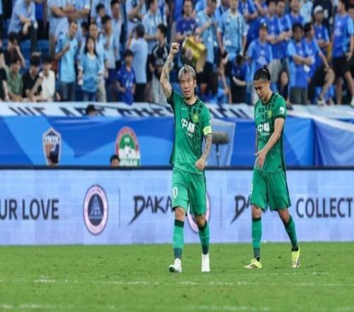 【中超】張稀哲世界波北京國(guó)安客場(chǎng)1比0深圳新鵬城