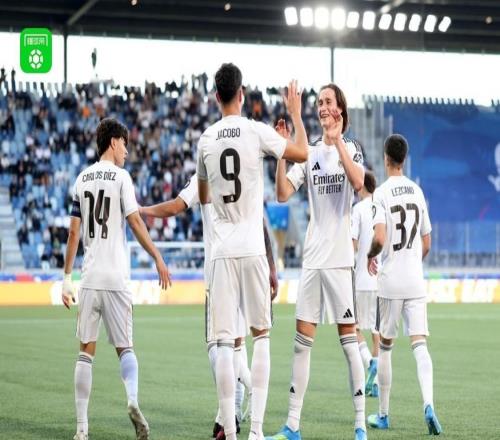 皇马点杀布鲁日夺得欧青联冠军，哈维纳瓦罗两次扑点