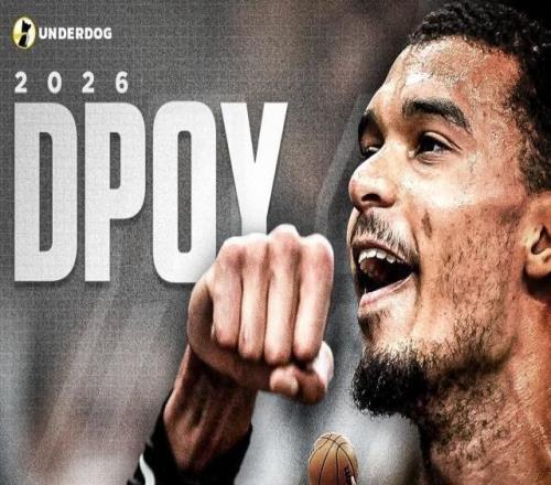 NBA历史首人，文班亚马全票当选DPOY