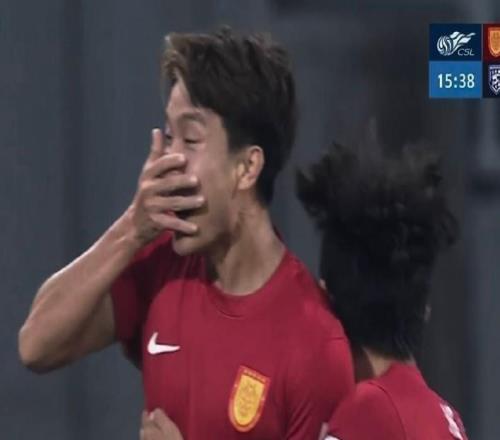 状态火热，陈纯新连续3场破门，此前5个赛季他总共打进3球