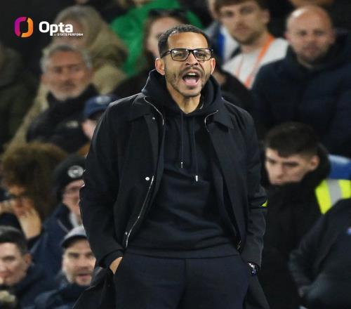 藍(lán)軍半場(chǎng)預(yù)期進(jìn)球0.04，比馬雷斯卡治下114個(gè)英超半場(chǎng)都要低