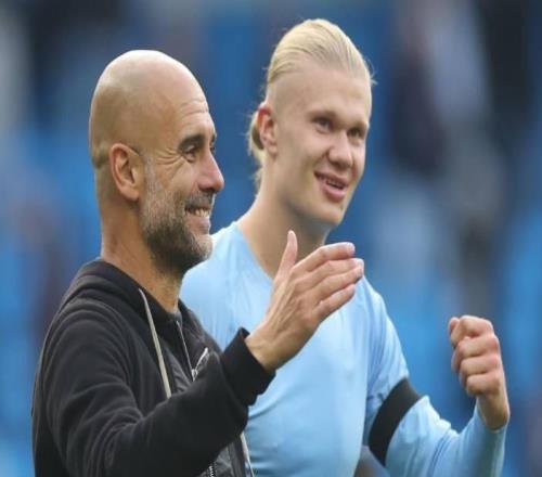 瓜帥：喜歡賴斯說(shuō)爭(zhēng)冠沒結(jié)束的精神為哈蘭德沒假摔感到驕傲