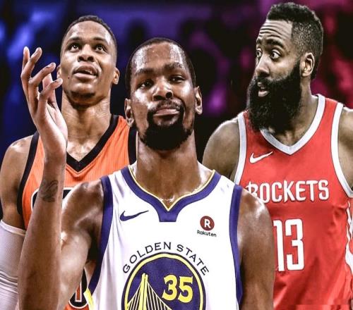 雷霆三少誰賺得最多哈登4.2億，杜蘭特5.9億，看到威少我服了