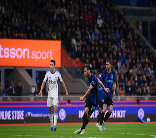 梅開二度助國米逆轉(zhuǎn)科莫，恰爾汗奧盧達(dá)成國米生涯50球里程碑