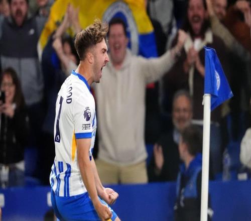 2223賽季至今布萊頓U21球員英超打進(jìn)59球，同期所有球隊(duì)第一