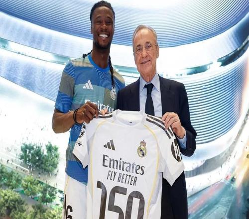 達成皇馬生涯150勝里程碑，卡馬文加獲贈紀念球衣