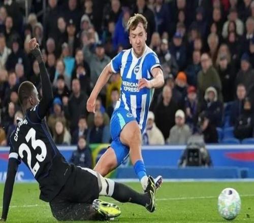 切爾西自2025年2月以來首次英超全場0射正，上次也是對布萊頓