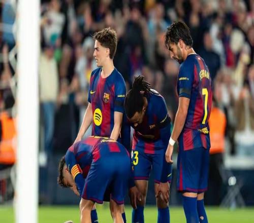 亞馬爾第40分鐘進(jìn)球西甲第33輪巴薩主場(chǎng)1比0勝維戈塞爾塔