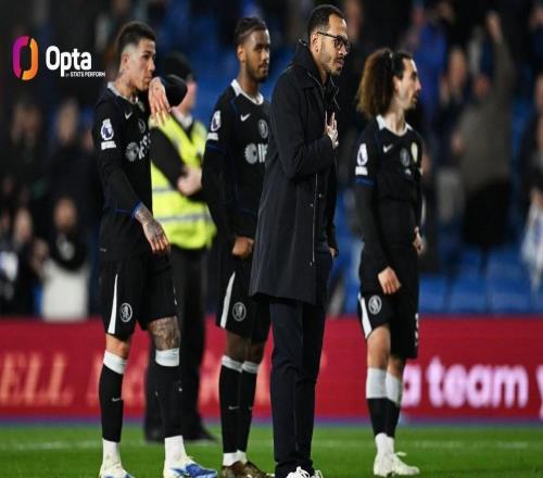 23場，羅塞尼爾是自1993年以來輸球場次上雙最快的切爾西主帥