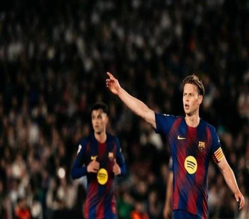 德容：成為巴薩隊(duì)史出場(chǎng)次數(shù)最多的荷蘭球員，這讓我倍感自豪