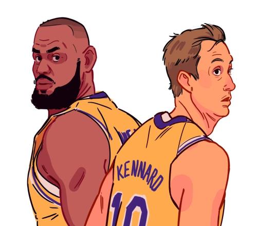 2戰(zhàn)轟50+10+8記三分！看到他在湖人暴走，才懂勇士為何想要詹姆斯