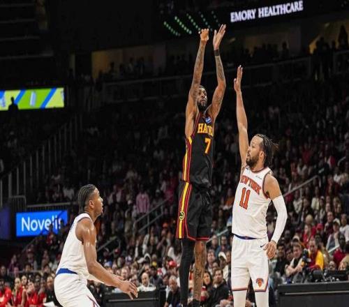 老鷹惜敗尼克斯：一場108105里的季后賽預演