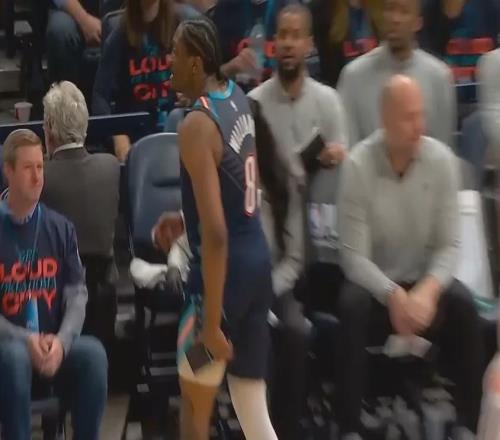 不打了！第3次腿筋拉傷！這可是雷霆的首發(fā)核心